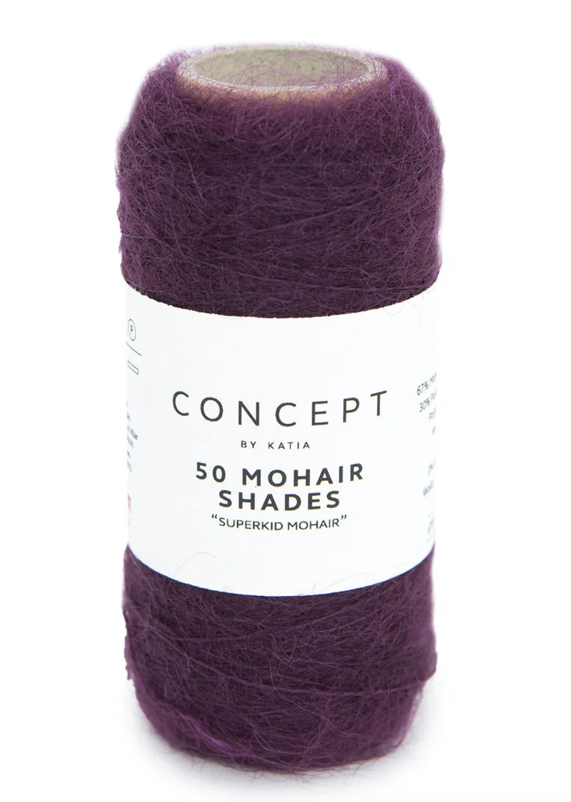 50 MOHAIR SHADES de Concept by Katia