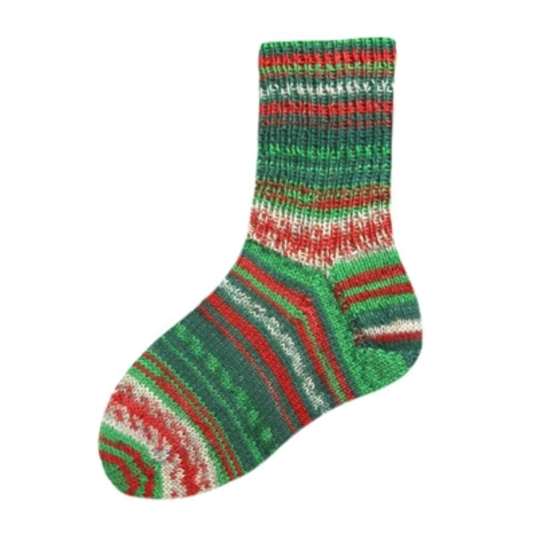 Flotte Socke CHRISTMAS 4 Ply de Rellana Garne
