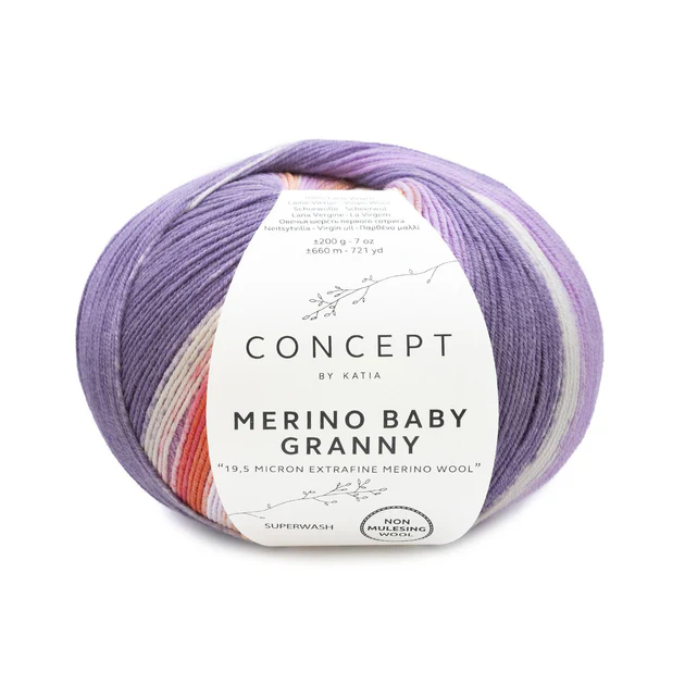 MERINO BABY GRANNY de Concept by Katia