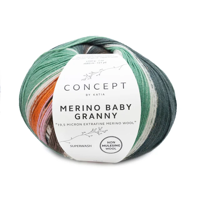 MERINO BABY GRANNY de Concept by Katia