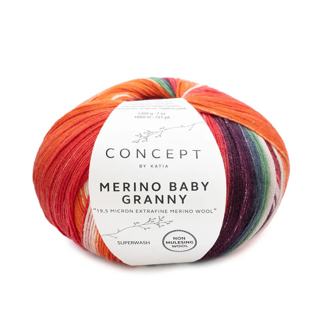 MERINO BABY GRANNY de Concept by Katia