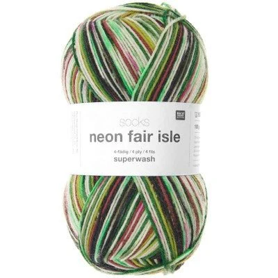 NEON FAIR ISLE par Rico Design