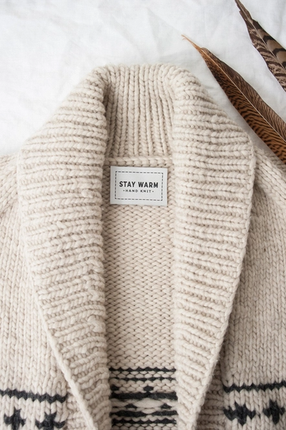 Étiquettes tissées Stay Warm
