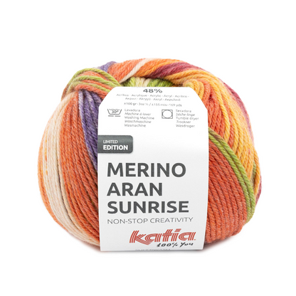 MERINO ARAN SUNRISE de Katia