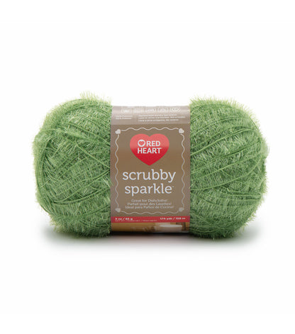 Scrubby Sparkle - Red Heart