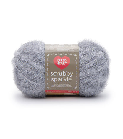 Scrubby Sparkle - Red Heart