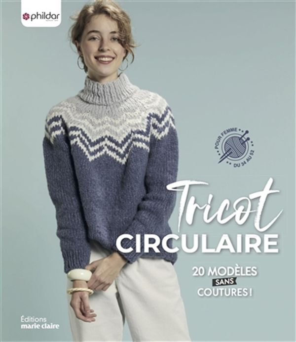 Tricot Circulaire -20 modèles sans coutures