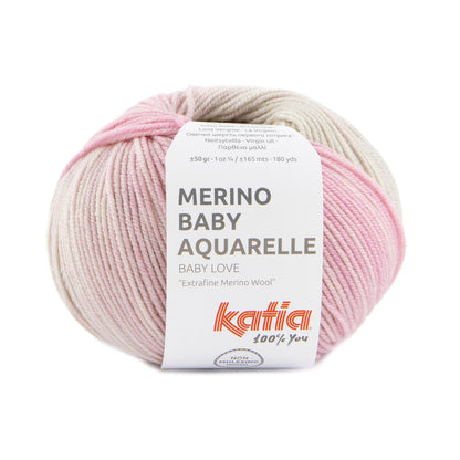 MERINO BABY AQUARELLE de Concept by Katia