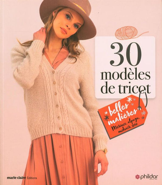 30 modèles de tricot-Belles matières